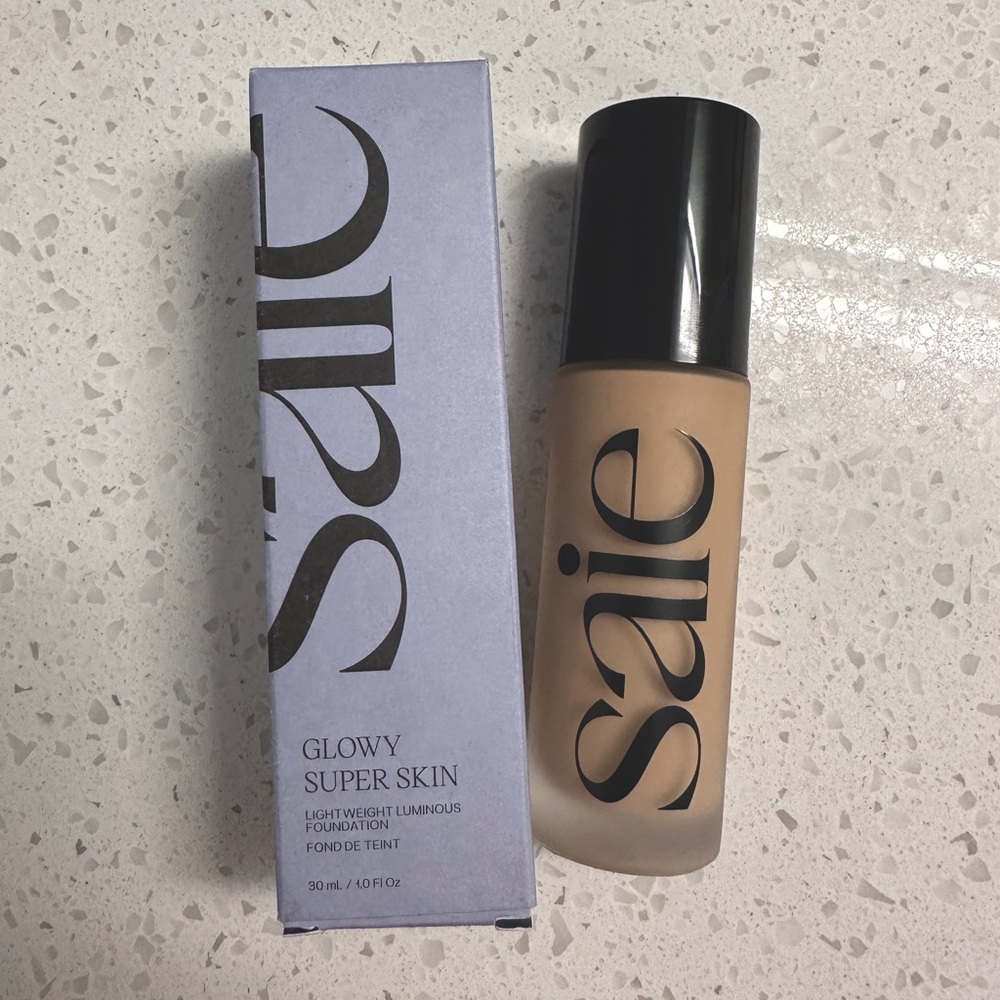 Saie Glowy Super Skin Foundation in 8